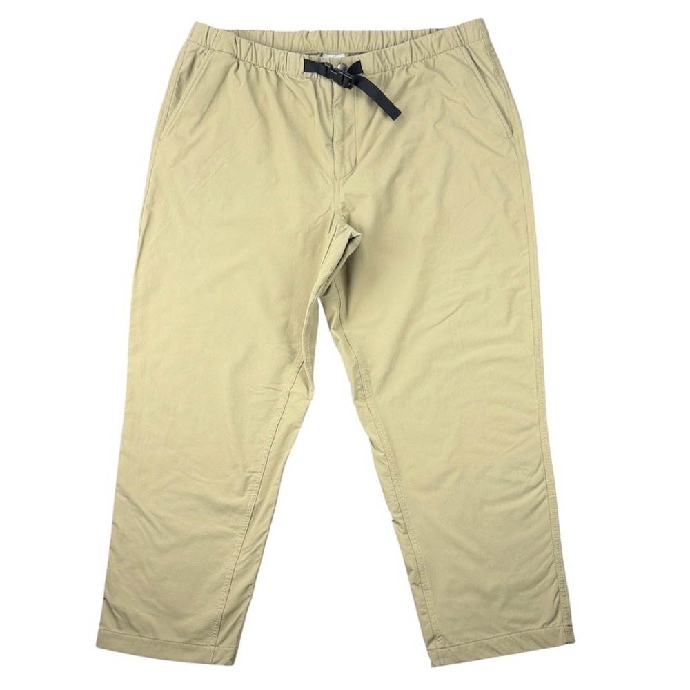 The North Face Mens XXL Hiking Cargo Pants Beige Utility Regular Fit Nylon Blend